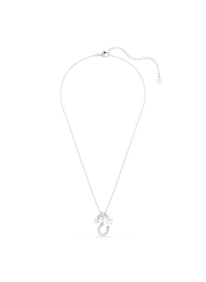 SWAROVSKI Symbolica White Crystal Rhodium Plated Pendant Necklace